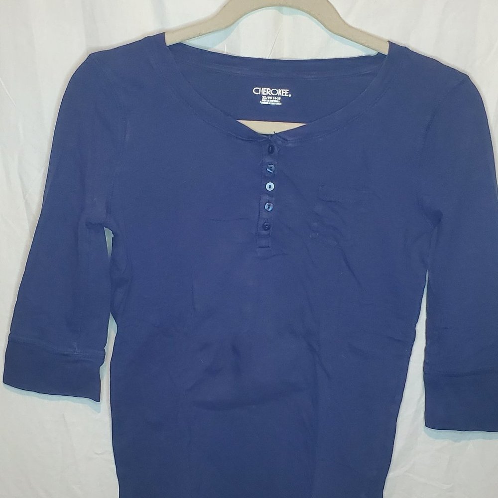 Girls Blue Cherokee Shirt Size XL
